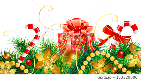 Christmas and New Year Banner Christmas and New Year Banner 133829600
