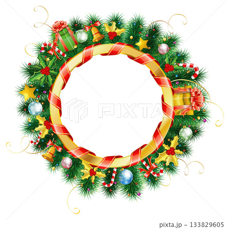 Christmas Wreath Christmas Wreath 133829605