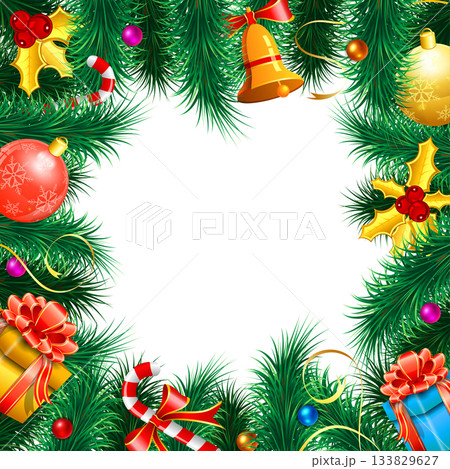 Christmas Frame 133829627