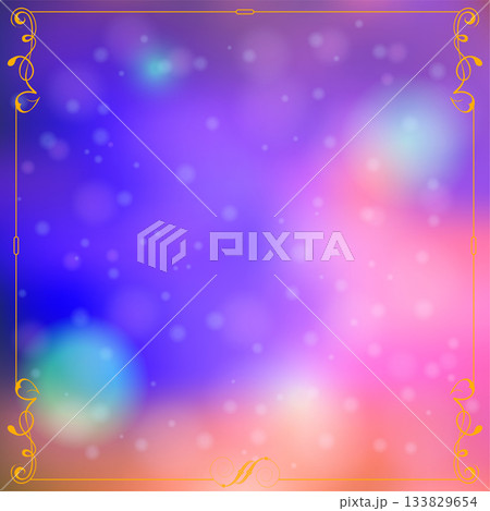 Retro Christmas Frame Retro Christmas Frame 133829654