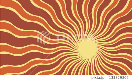 Vibrant Swirl Groovy Starburst Vibrant Swirl Groovy Starburst 133829805