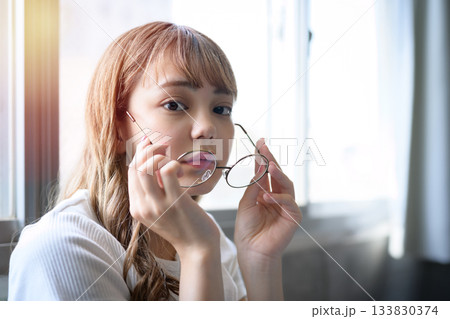 かわいい女子ポートレート 133830374