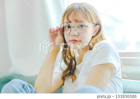 かわいい女子ポートレート 133830380