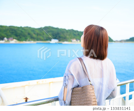 フェリーからの景色 133831141