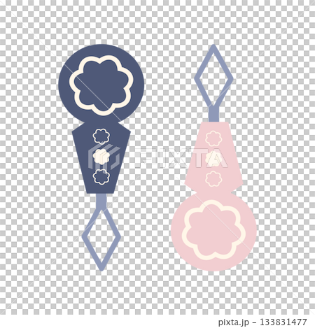 Cute illustration of threading 133831477