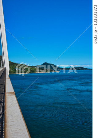 多々羅大橋から眺める瀬戸内海 133831873