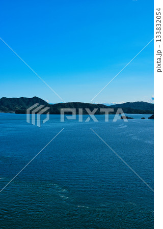 多々羅大橋から眺める瀬戸内海 133832054