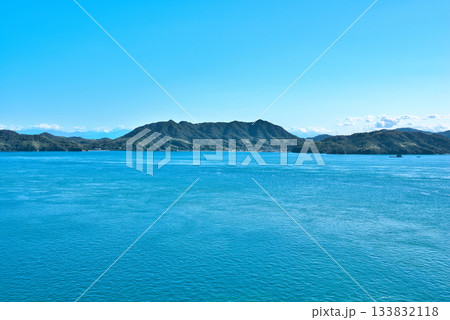 多々羅大橋から眺める瀬戸内海 多々羅大橋から眺める瀬戸内海 133832118