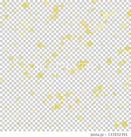 Japanese-style background material with confetti falling 133832391