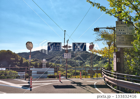 多々羅大橋の自転車歩行者道 多々羅大橋の自転車歩行者道 133832416