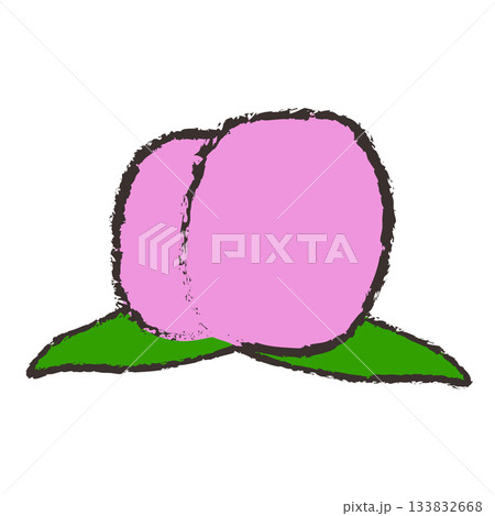 もものイラスト 133832668