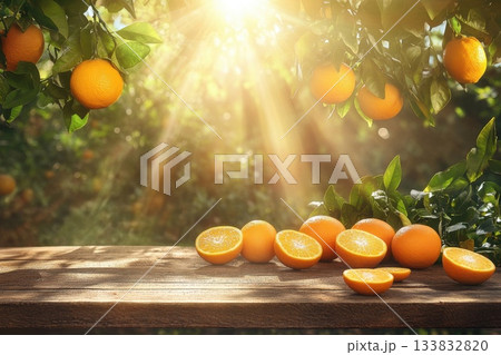 A table with a bunch of oranges on it A table with a bunch of oranges on it 133832820