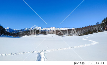 中山高原・スノートレッキング 133833111