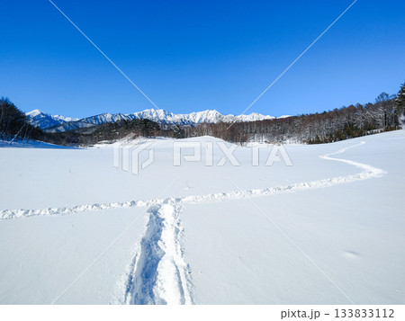 中山高原・スノートレッキング 133833112