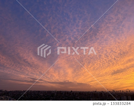秋の夕焼け 秋の夕焼け 133833284