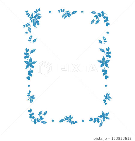 Doodle frame of seaweed and bubbles. Frame on the theme of sea vacation. Vector illustration Doodle frame of seaweed and bubbles. Frame on the theme of sea vacation. Vector illustration 133833612