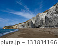 北海道のシラフラと美しい海岸の風景 133834166
