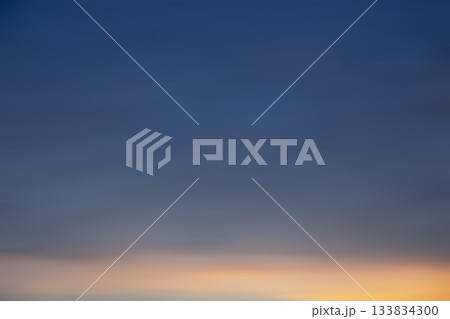 Sunset colors in summer sky 133834300