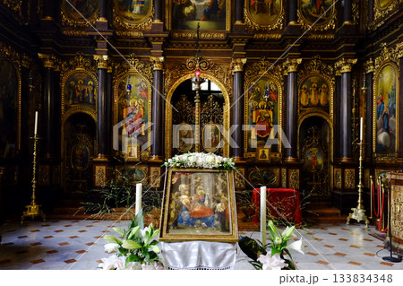 Interior of Holy Trinity Greek Orthodox Church Interior of Holy Trinity Greek Orthodox Church 133834348