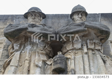 British-Belgian Great War Monument by British sculptor Charles Sargeant Jagger British-Belgian Great War Monument by British sculptor Charles Sargeant Jagger 133834573