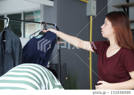 Hanging Clothes 133836090