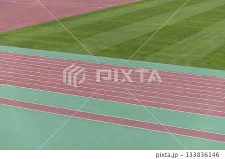 日本の美しい陸上競技場の設備 日本の美しい陸上競技場の設備 133836146