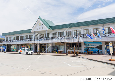 日本の駅舎　JR大糸線　白馬駅 133836402