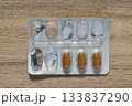 Pill blister packs still life 133837290