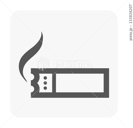 Cigarette Smoking Area Icon Cigarette Smoking Area Icon 133838207