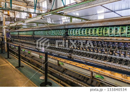 富岡製糸場工場内部 富岡製糸場工場内部 133840534