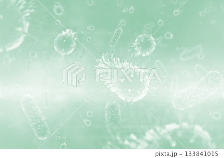 Three dimension image of infectious disease 133841015