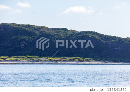 クイーンざまみ3に乗って座間味港から那覇泊港へ向かう座間味島座間味港 沖縄県島尻郡慶良間諸島2025 133841832