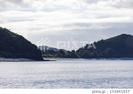 クイーンざまみ3に乗って座間味港から那覇泊港へ向かう座間味島座間味港 沖縄県島尻郡慶良間諸島2025 133841837