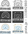 牡蠣小屋オイスターバルロゴセット 133842860