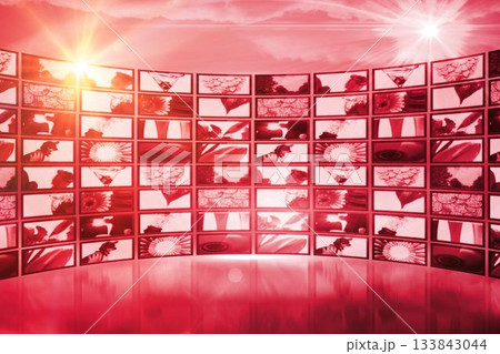 Digital image of computer screens Digital image of computer screens 133843044