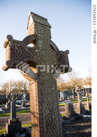 Cemetaries in graveyard against sky 133843422