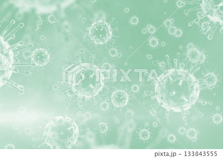 Three dimension image of bacterium 133843555