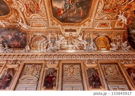 Gallery of Apollon,Le Louvre museum, Paris, France Gallery of Apollon,Le Louvre museum, Paris, France 133843917