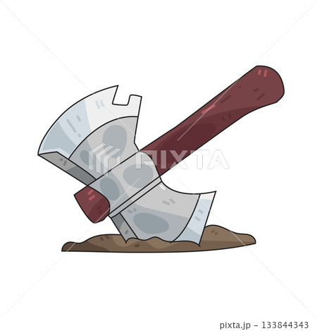 illustration of Axe illustration of Axe 133844343
