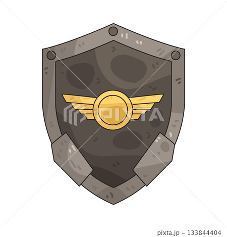 illustration of Military Shield illustration of Military Shield 133844404