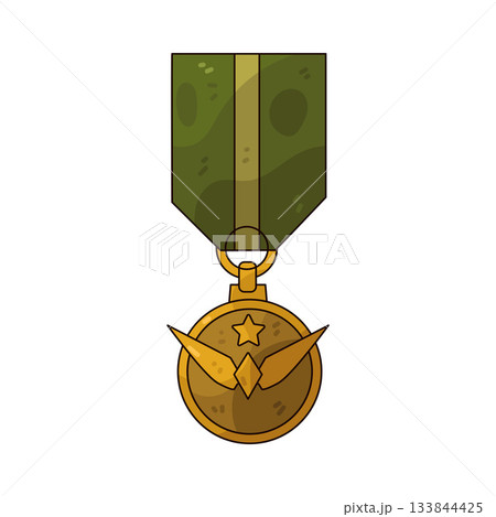 illustration of Military Medal illustration of Military Medal 133844425