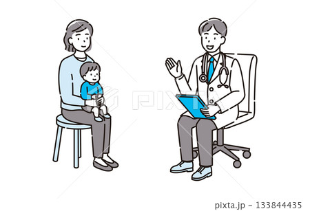 小児科受診 小児科受診 133844435