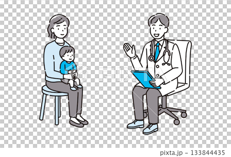 小児科受診 小児科受診 133844435