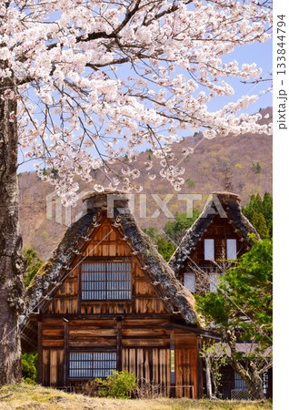 世界遺産 白川郷合掌造り集落 世界遺産 白川郷合掌造り集落 133844794