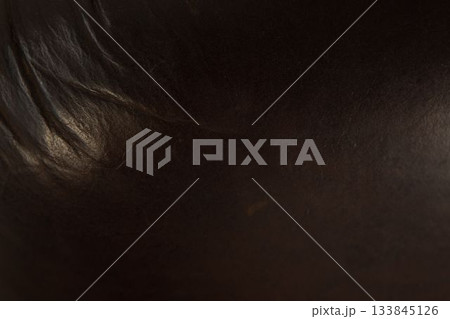 Black couch background, Close-up 133845126