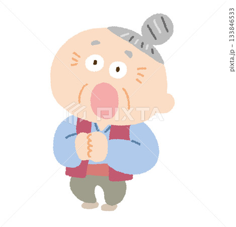 昔話のおばあさん 133846533