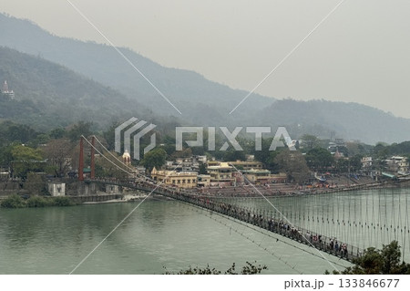 リシケシ　ラクシュマン・ジューラー橋 133846677