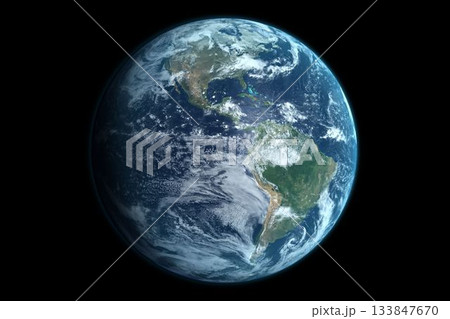 Computer gbraphic image of earth Computer gbraphic image of earth 133847670