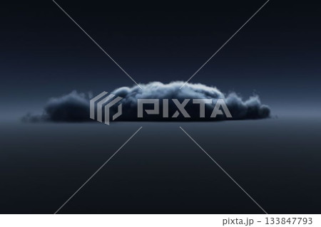 View of dark cloudscape in sky 133847793