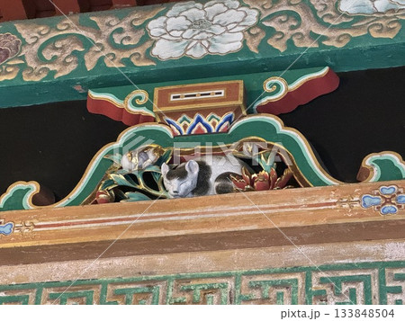 日光東照宮 眠り猫 133848504